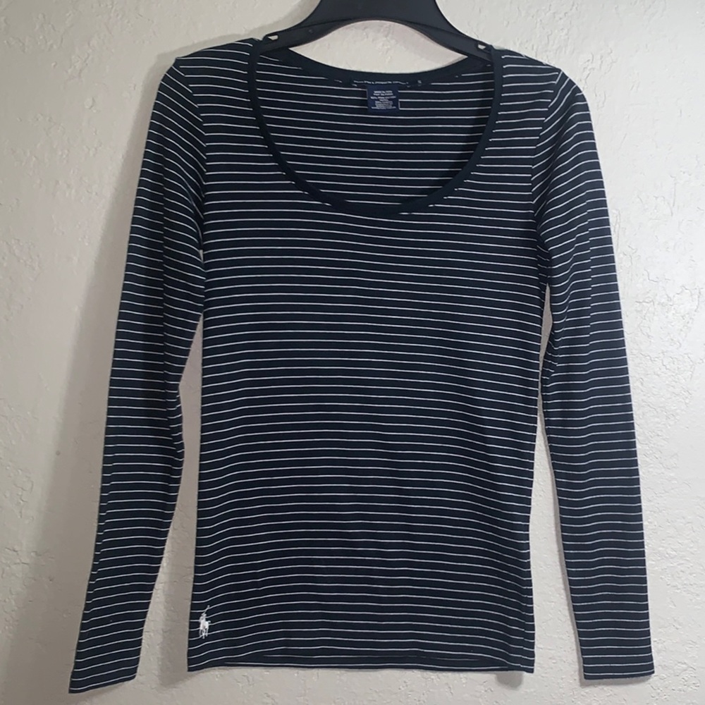 Ralph Lauren Sport Striped Long Sleeve Shirt